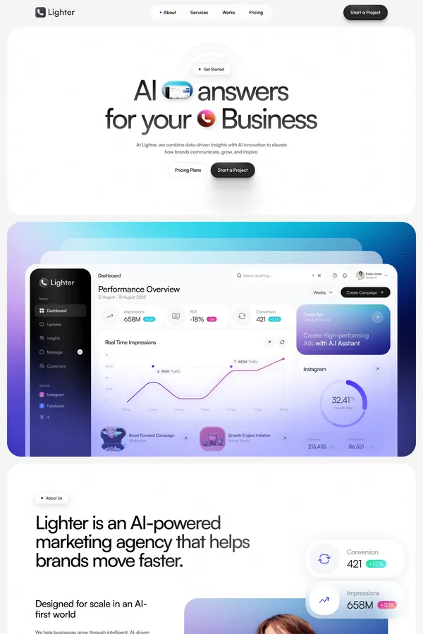 Marketing Agency – Lighter