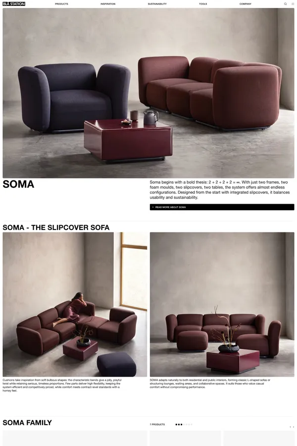 Blå Station | We make innovative design furniture - Portfolio design inspiration