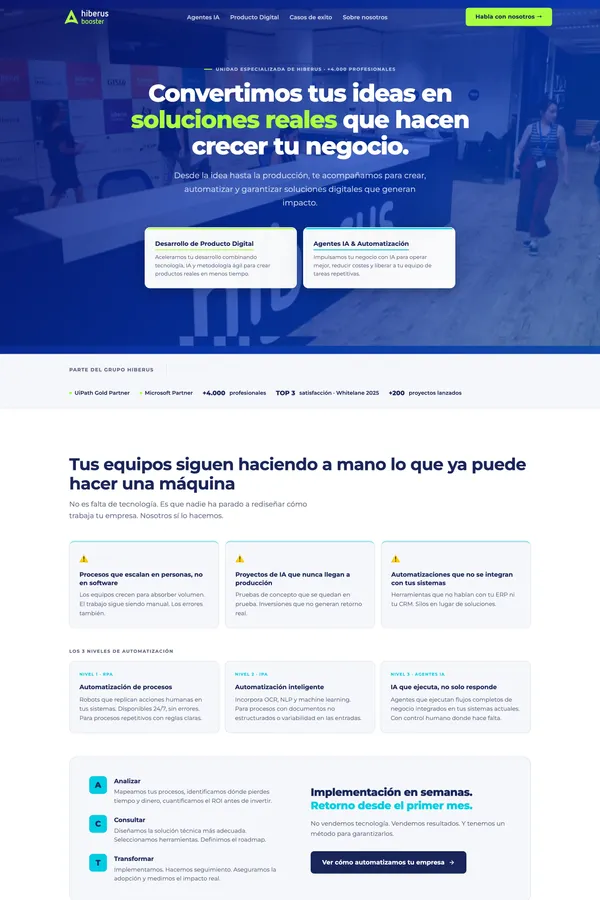 Hiberus Booster — IA y Automatización para Empresas #1