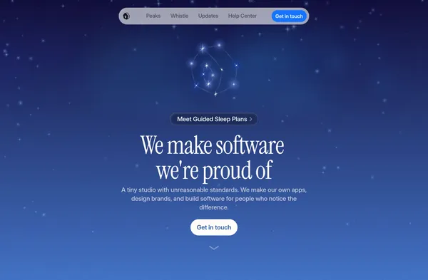 Vogelhaus: App Design & Development Studio - Landing design inspiration