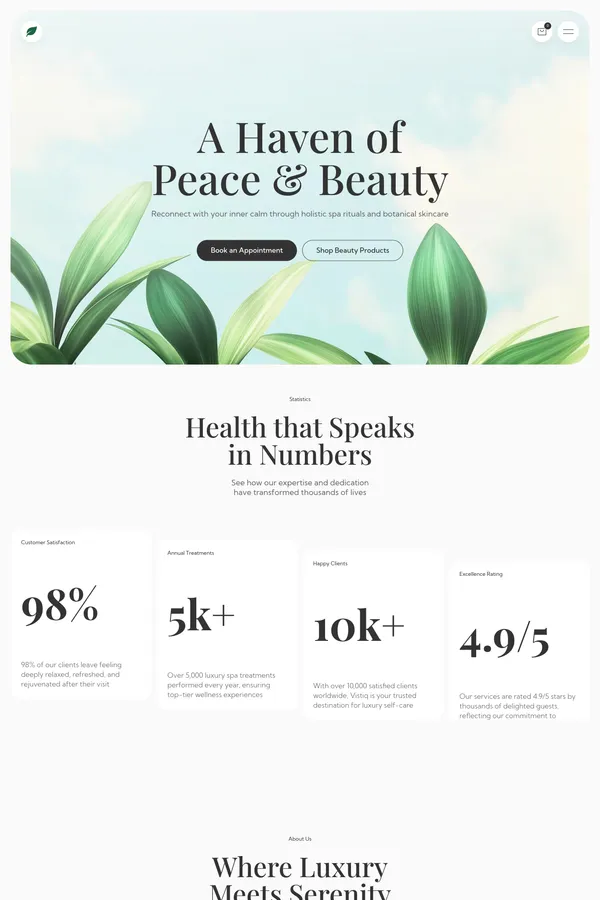 Vistiq - Template design inspiration