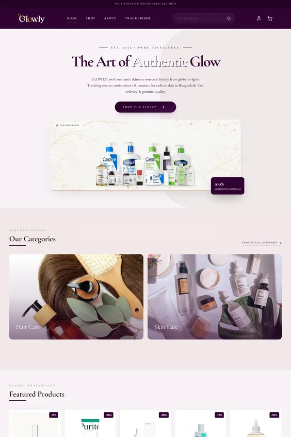 Glowly | Original Skincare in Bangladesh