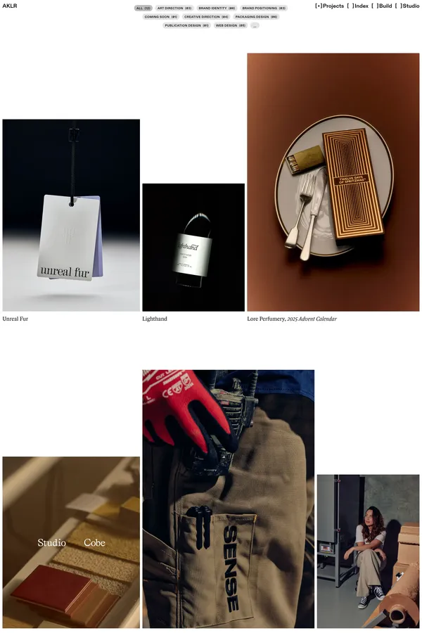 AKLR Studio — Alex Kimpton & Lachlan Richards - Portfolio design inspiration