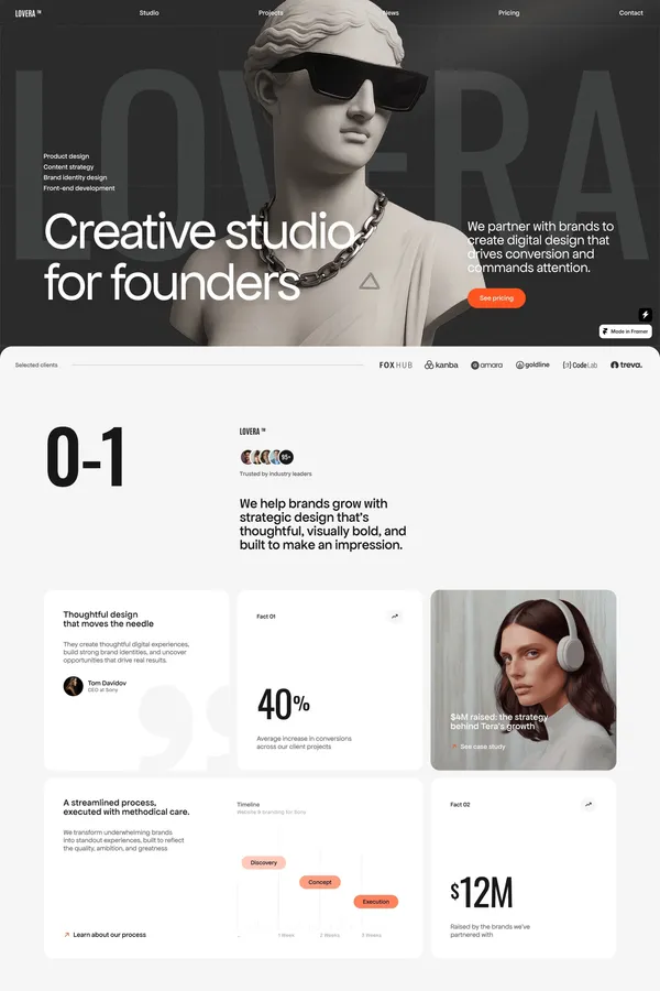 T.D-Lovera - Template design inspiration
