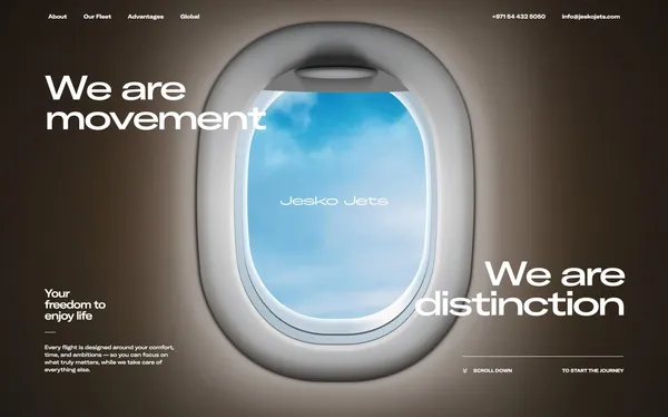 Jesko Jets - Landing design inspiration