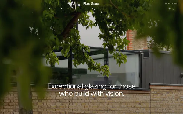 Fluid Glass - Structural & Architectural Glazing Specialists - Portfolio design inspiration