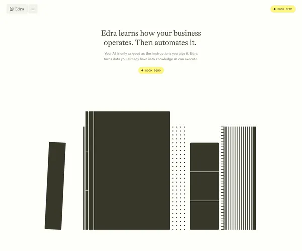 Edra - Landing design inspiration