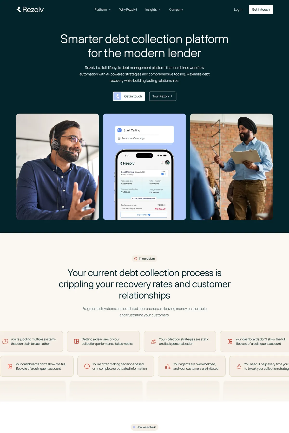 Editorial website shown next to an advertising placement