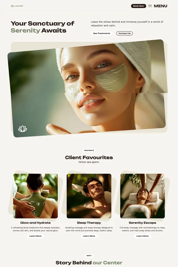 LotusW - Webflow HTML website template