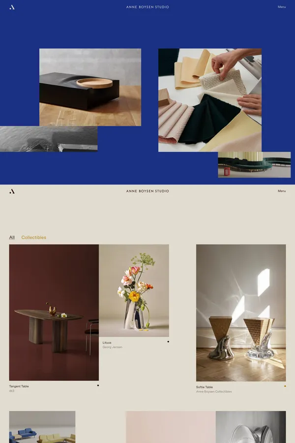 Anne Boysen: My design portfolio - Portfolio design inspiration