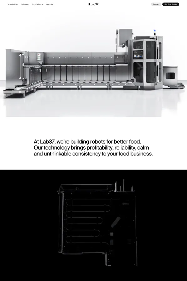 Lab37 - Landing design inspiration