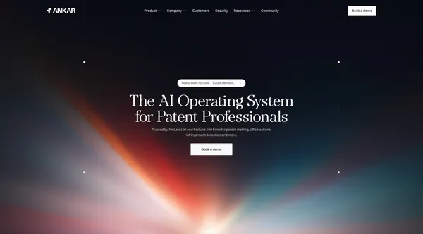 Ankar AI - Landing design inspiration