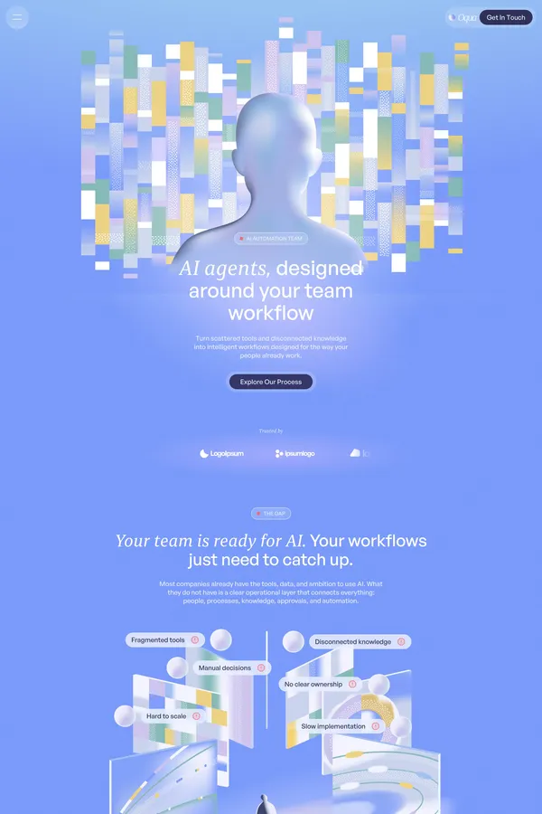 Illustrative SaaS Template for AI Agencies and Startups