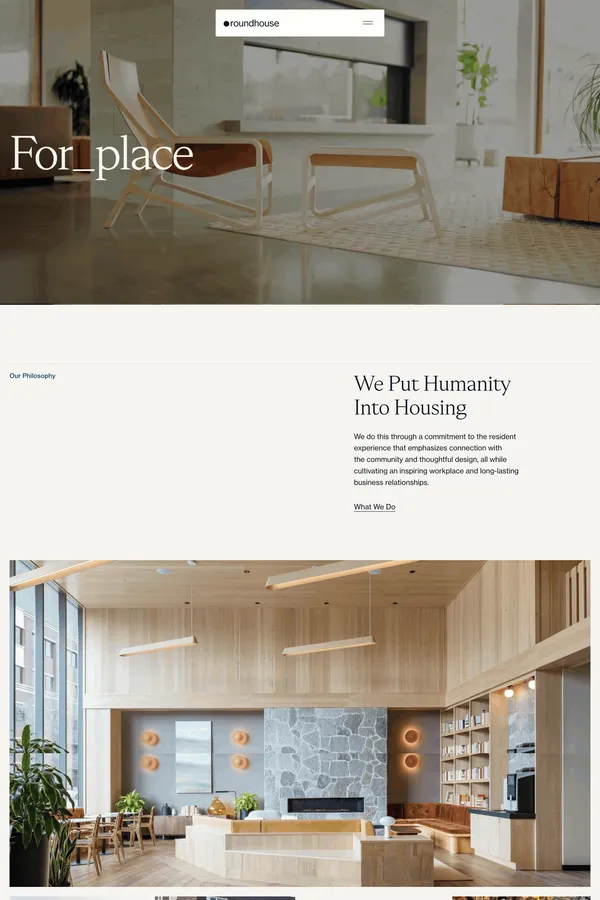 Roundhouse | Real Estate Development & Investment, Western United States - Portfolio design inspiration