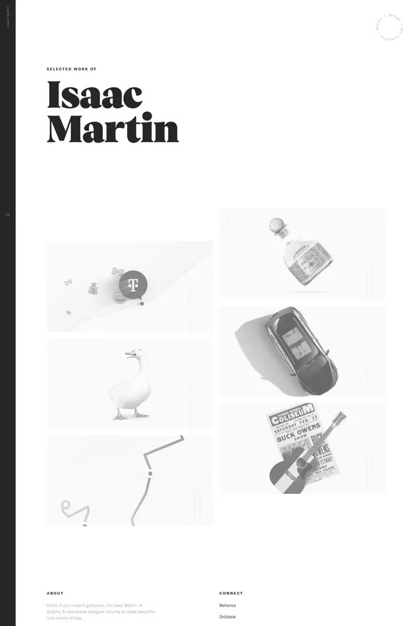 Isaac Martin – Design, Art Direction, Motion