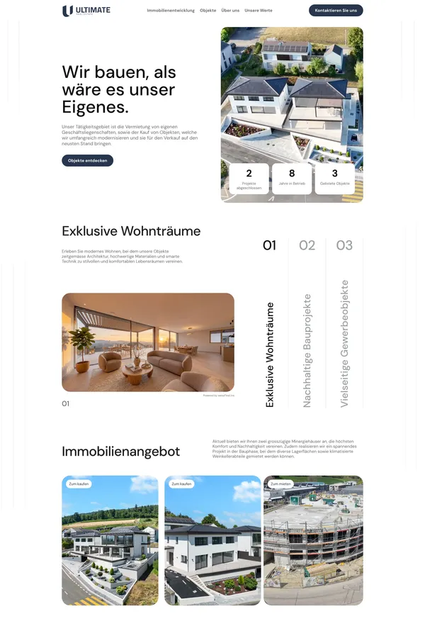 Ultimate Real Estate AG - Other design inspiration