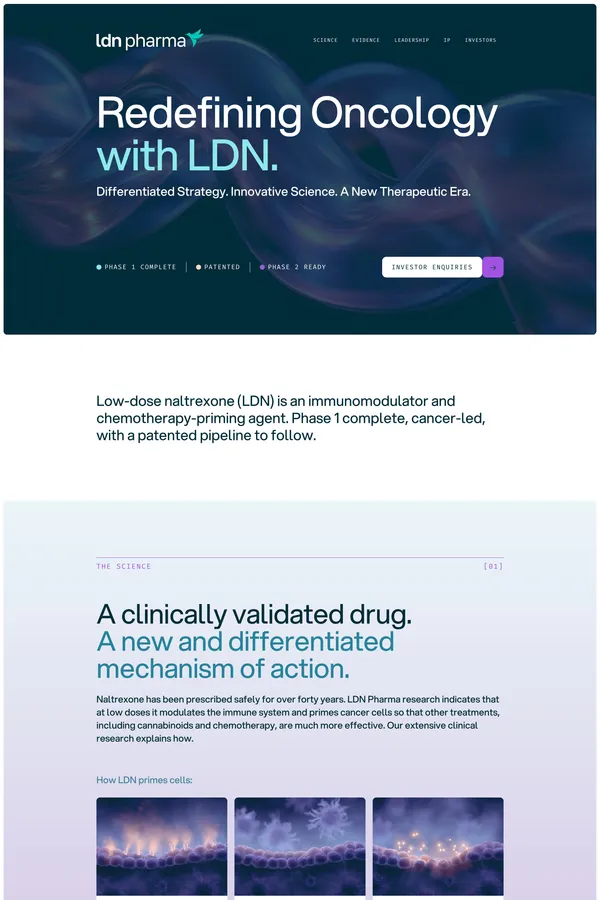 LDN Pharma - Redefining Oncology with LDN. - LDN Pharma