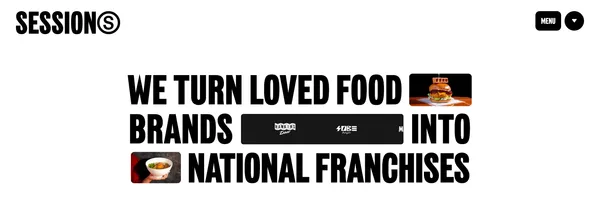 Sessions - Landing design inspiration