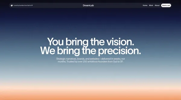 DreamLab (Formerly Skale Studio) - Portfolio design inspiration