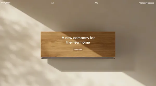 Everyday^ - Landing design inspiration