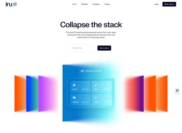 Iru: Identity, Endpoint, & Compliance for IT & Security | Iru - Landing design inspiration