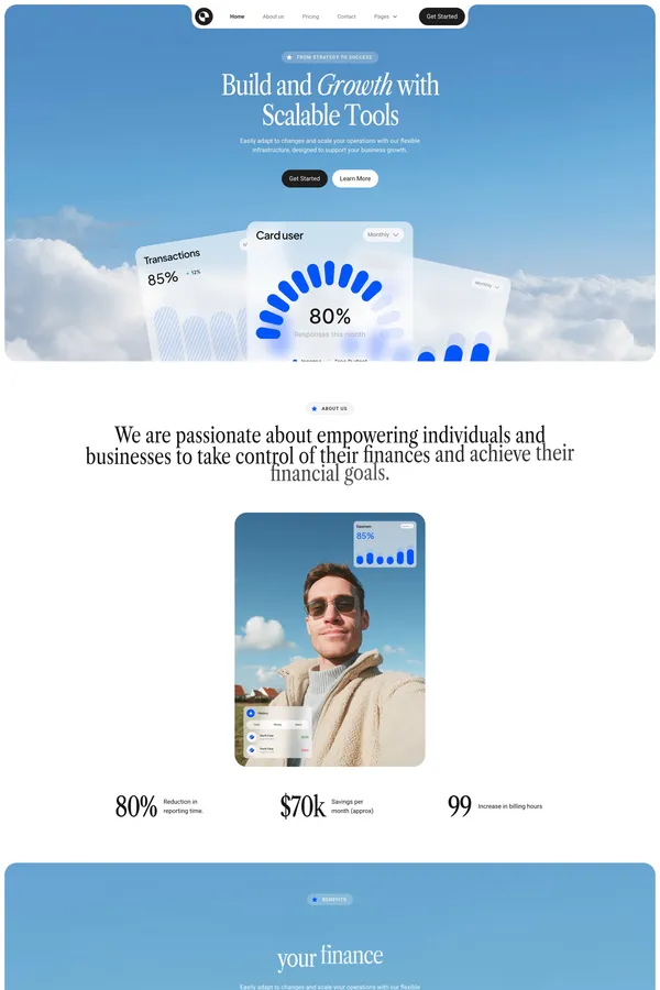 Catalis - Webflow HTML website template