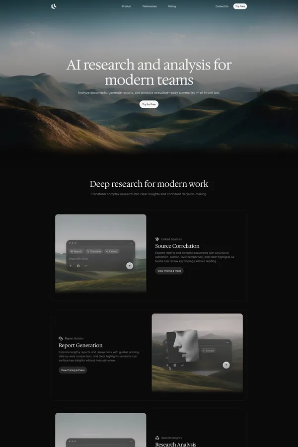 Kero - AI Framer Landing Page Template - Template design inspiration