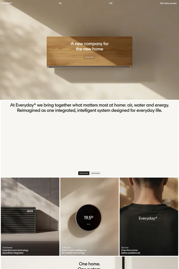 Everyday^ - Landing design inspiration