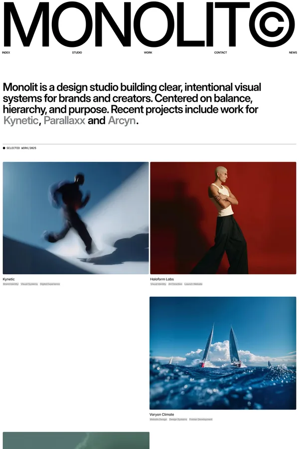 Manner - Creative Agency Template - Template design inspiration