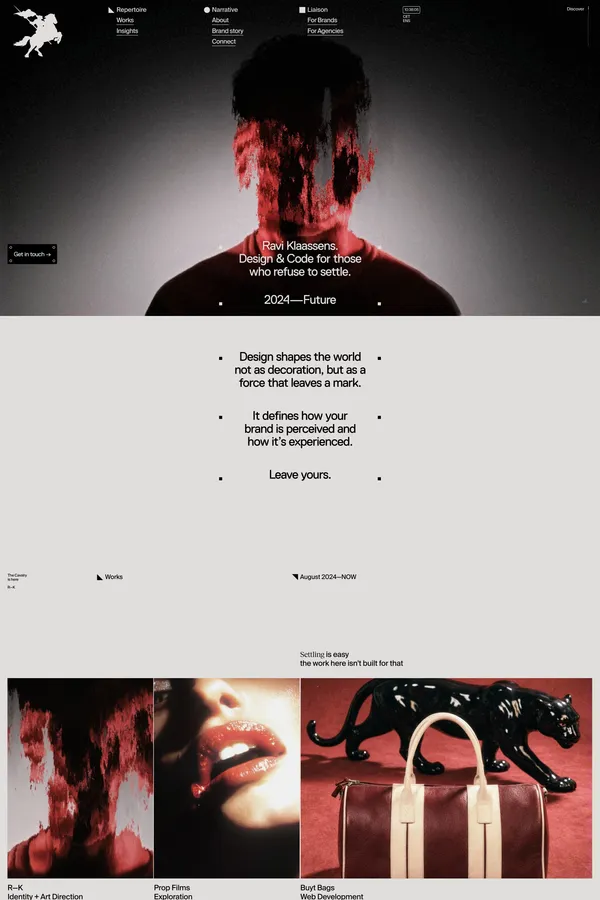 R—K Design & Code - Portfolio design inspiration