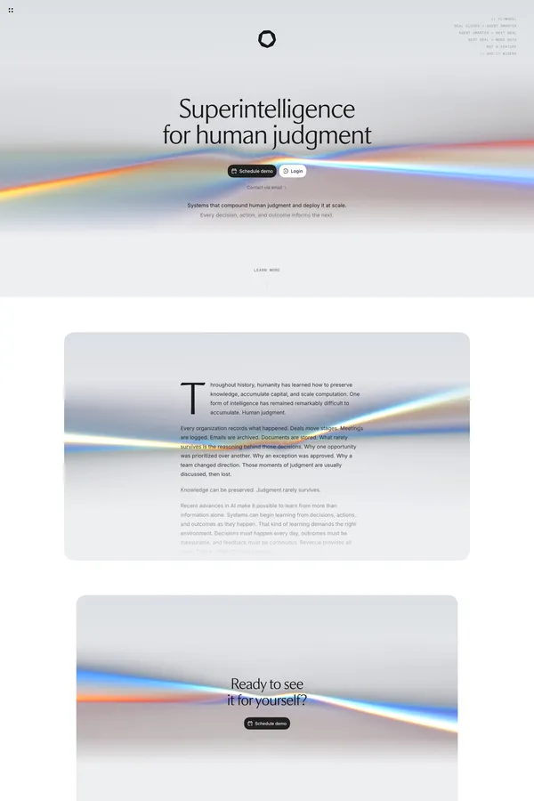 Octolane · Revenue Superintelligence - Landing design inspiration
