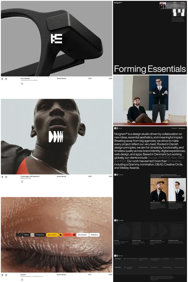 Norgram — Design Studio - Portfolio design inspiration