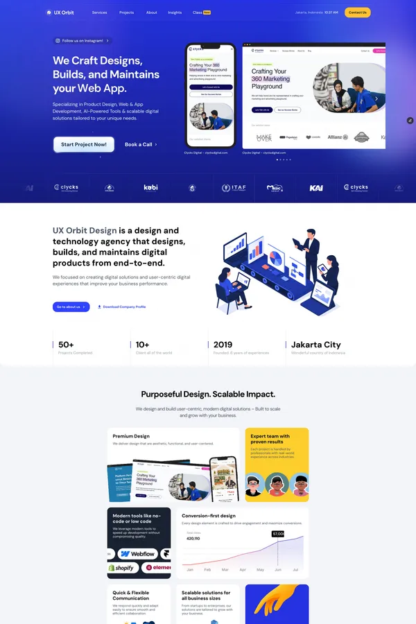 UX Orbit Design - Design, Build and Maintain your Digital Product