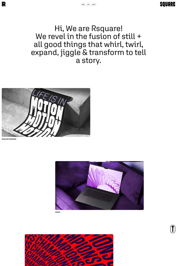 Rsquare | Motion Driven Design
