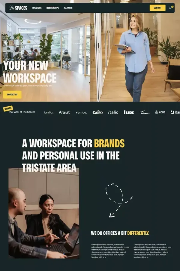 Home 01 - Webflow HTML Website Template - Template design inspiration