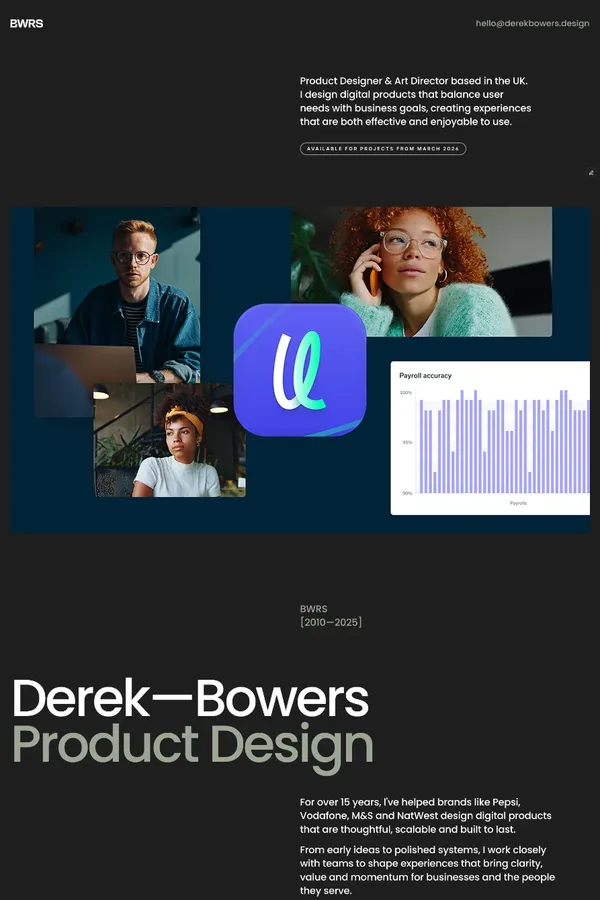 Derek Bowers | Product Designer