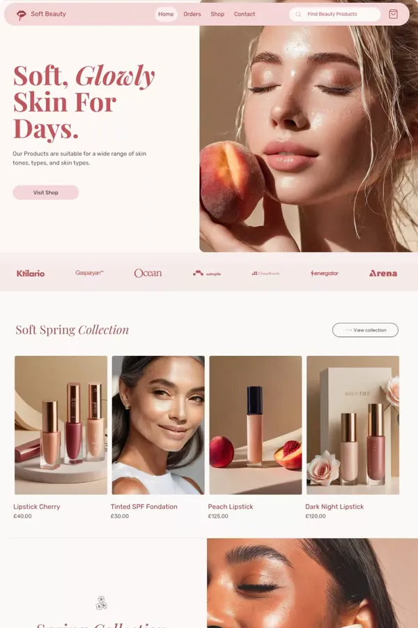 Beauty Shop | Wix Marketplace | Wix Studio