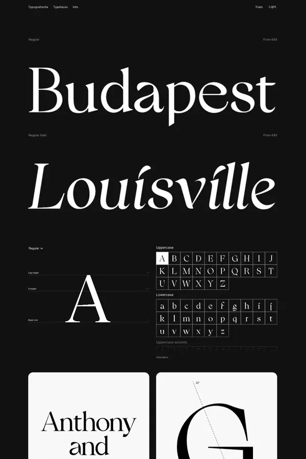 Typografische