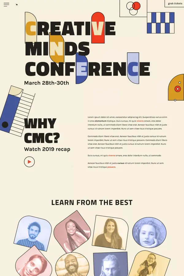 CreativeMinds - Conference HTML5 Responsive Website Template