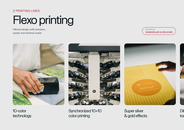 MP System | Food Packaging Solutions & Manufacturing - Landing design inspiration