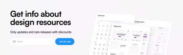 Design system for Figma - Module. UI Kit - Landing design inspiration