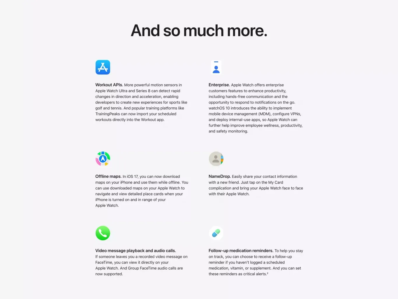 Features