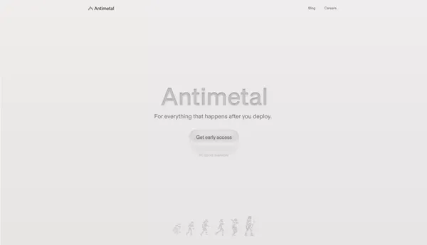 Antimetal — Sign Up for Early Access - Landing design inspiration