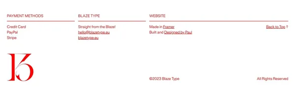 Blaze Type â How To Design Fonts? - Landing design inspiration