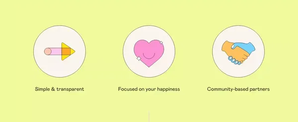Personal Loans, Made Personal - Happy Money - Landing design inspiration