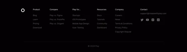 Play · Design mobile apps with the power of iOS & SwiftUI - Landing design inspiration