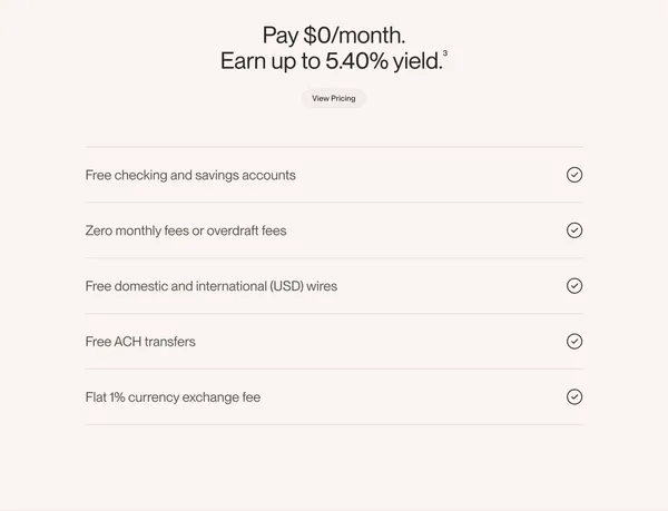 Mercury | Online Business Banking For Startups - Landing design inspiration