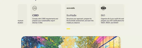 Ditto – CSR & Compliance with AI | Multiply Real Impact - Landing design inspiration