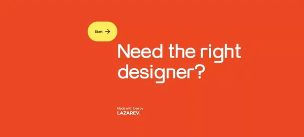 Kapkan.Agency — Need the right designer for your project? - Landing design inspiration