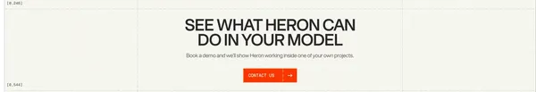 Heron AI | Works inside your design tools - Landing design inspiration